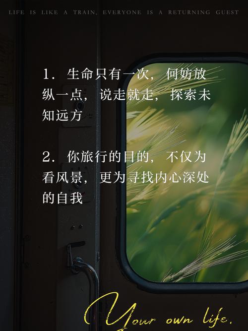 来一次说走就走的旅行 后半句子 来一次说走就走的旅行 后半句子